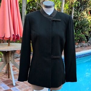 Kasper, minimalist jacket, green, size 6 (8)